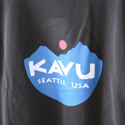 KAVU [カブー] Mountain Logo Sweat [19823016] マウンテンロゴスウェット [2024AW]