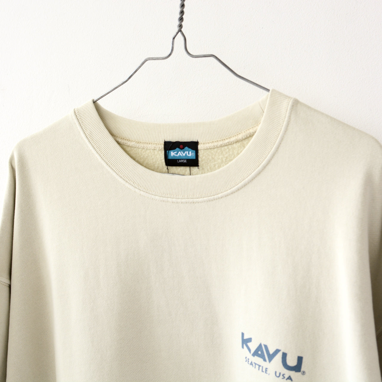 KAVU [カブー] Surf Logo Sweat [19823017] サーフロゴスウェット [2024AW]