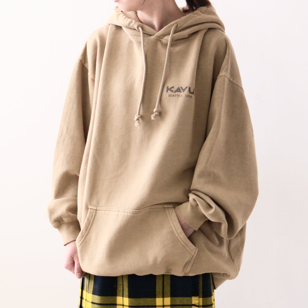 KAVU [カブー] Mountain Logo Parka [19823018] マウンテンロゴパーカ [2024AW]