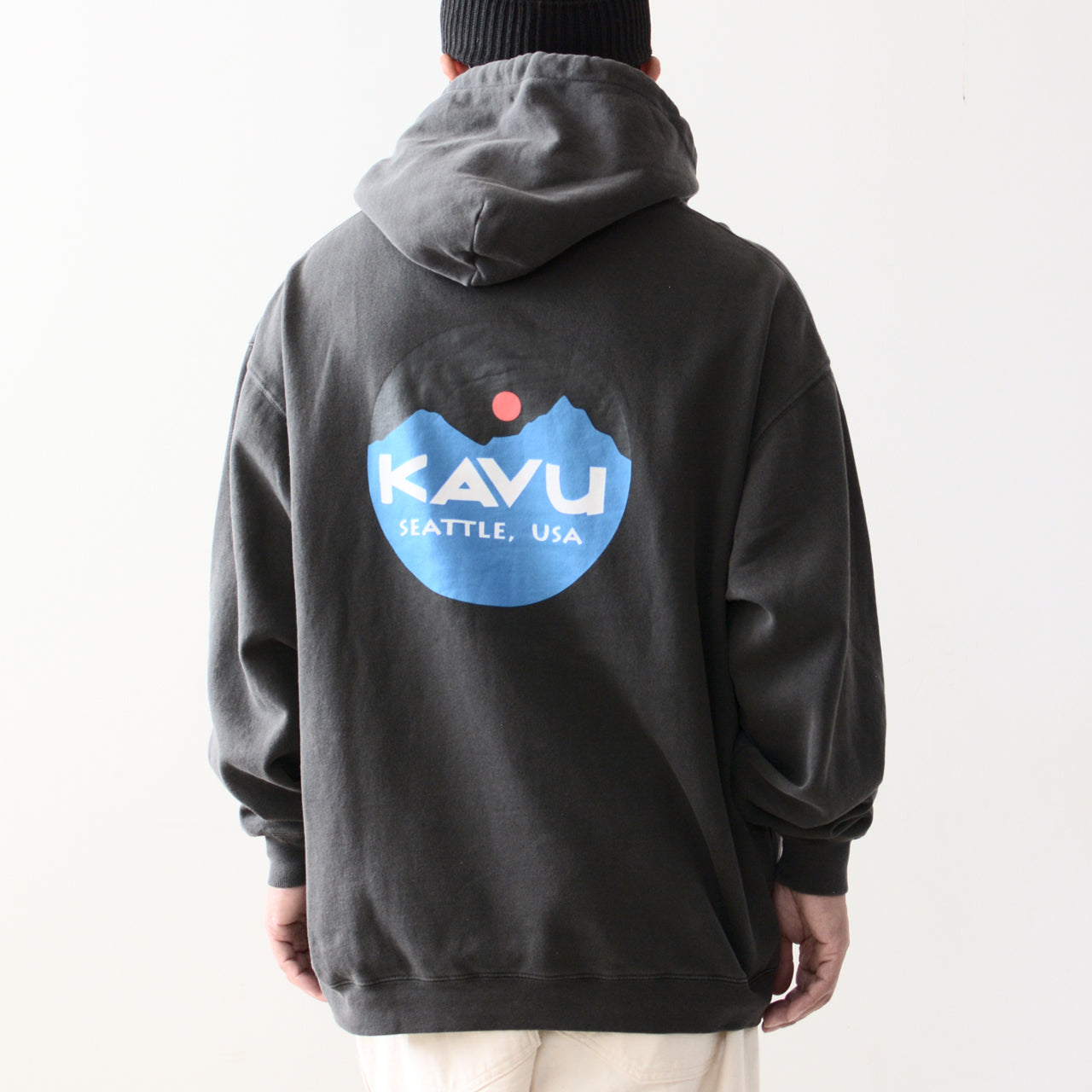 KAVU [カブー] Mountain Logo Parka [19823018] マウンテンロゴパーカ [2024AW]