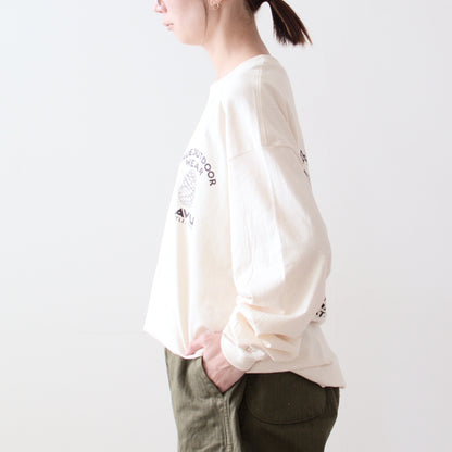 KAVU [カブー] Pinecone LS Tee [19823032] パインコーン ロングスリーブ Tシャツ [2024AW]