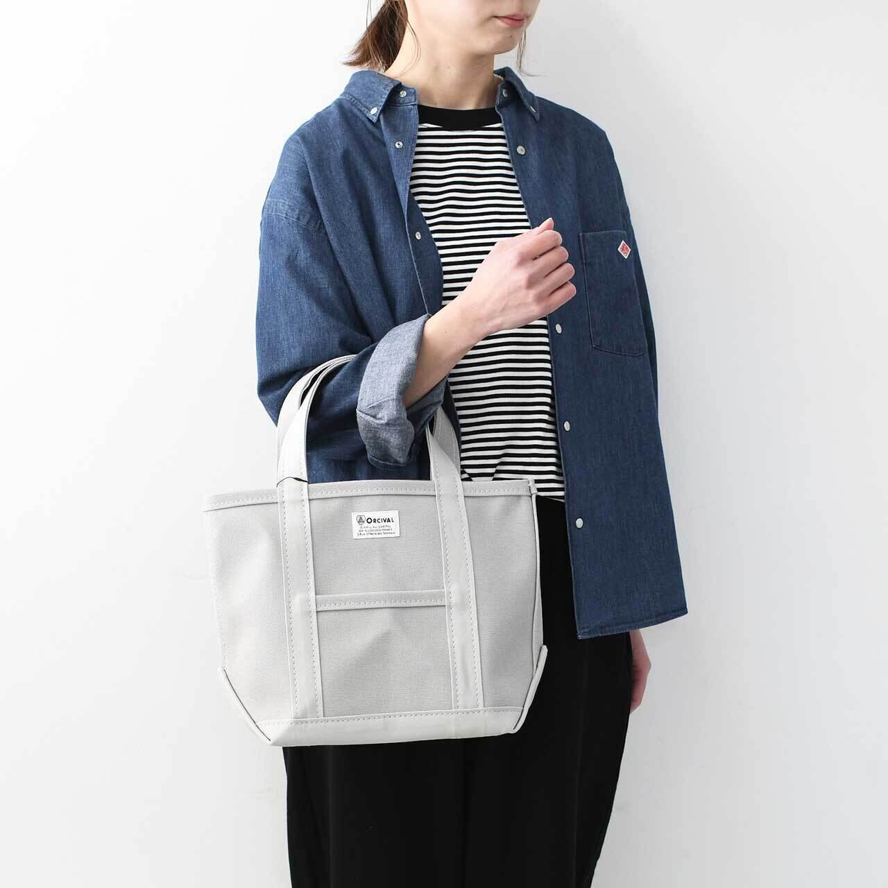 ORCIVAL[オーチバル・オーシバル] CANVAS TOTE BAG SMALL -SOLID- [OR-H0285KWC-S] キャンバストートバッグ スモール ・無地 [2025SS]