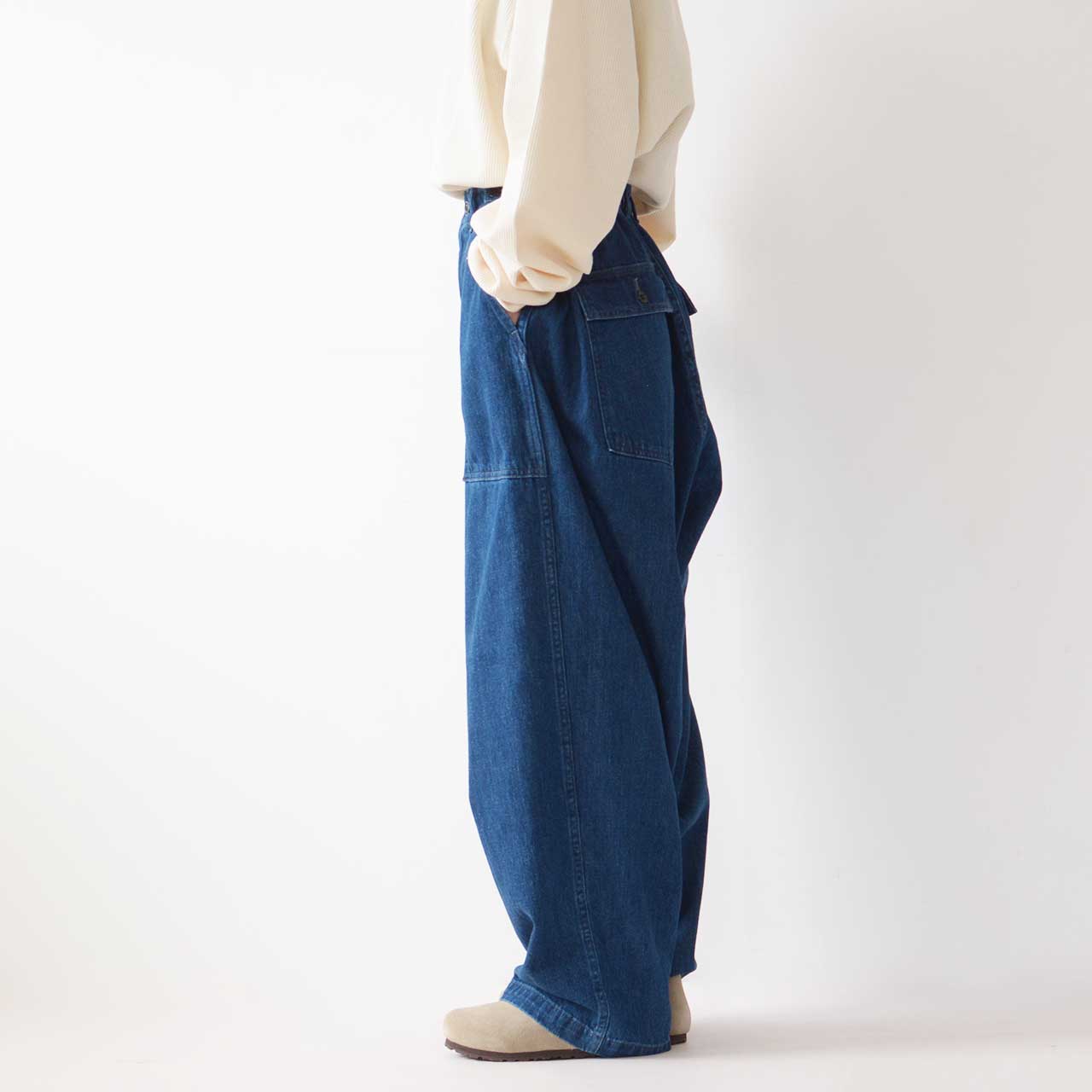 ordinary fits [オーディナリーフィッツ] JAMES FATIGUE DENIM / USED [101JUSD] ジェームスファティーグデニム / ユーズド [2025AW]