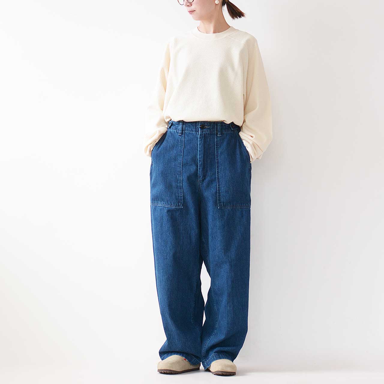 ordinary fits [オーディナリーフィッツ] JAMES FATIGUE DENIM / USED [101JUSD] ジェームスファティーグデニム / ユーズド [2025AW]