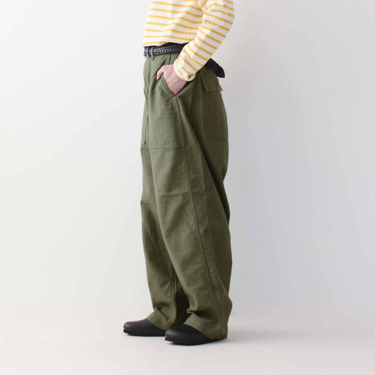 ordinary fits [オーディナリーフィッツ] JAMES FATIGUE BACK SATIN [101J-02-324] ジェームス ファティーグ バックサテン [2024AW]