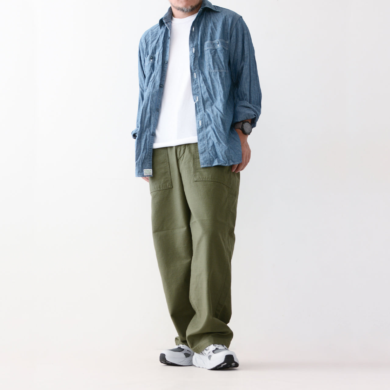 ordinary fits [オーディナリーフィッツ] JAMES FATIGUE BACK SATIN [101J-02-324] ジェームス ファティーグ バックサテン [2024AW]