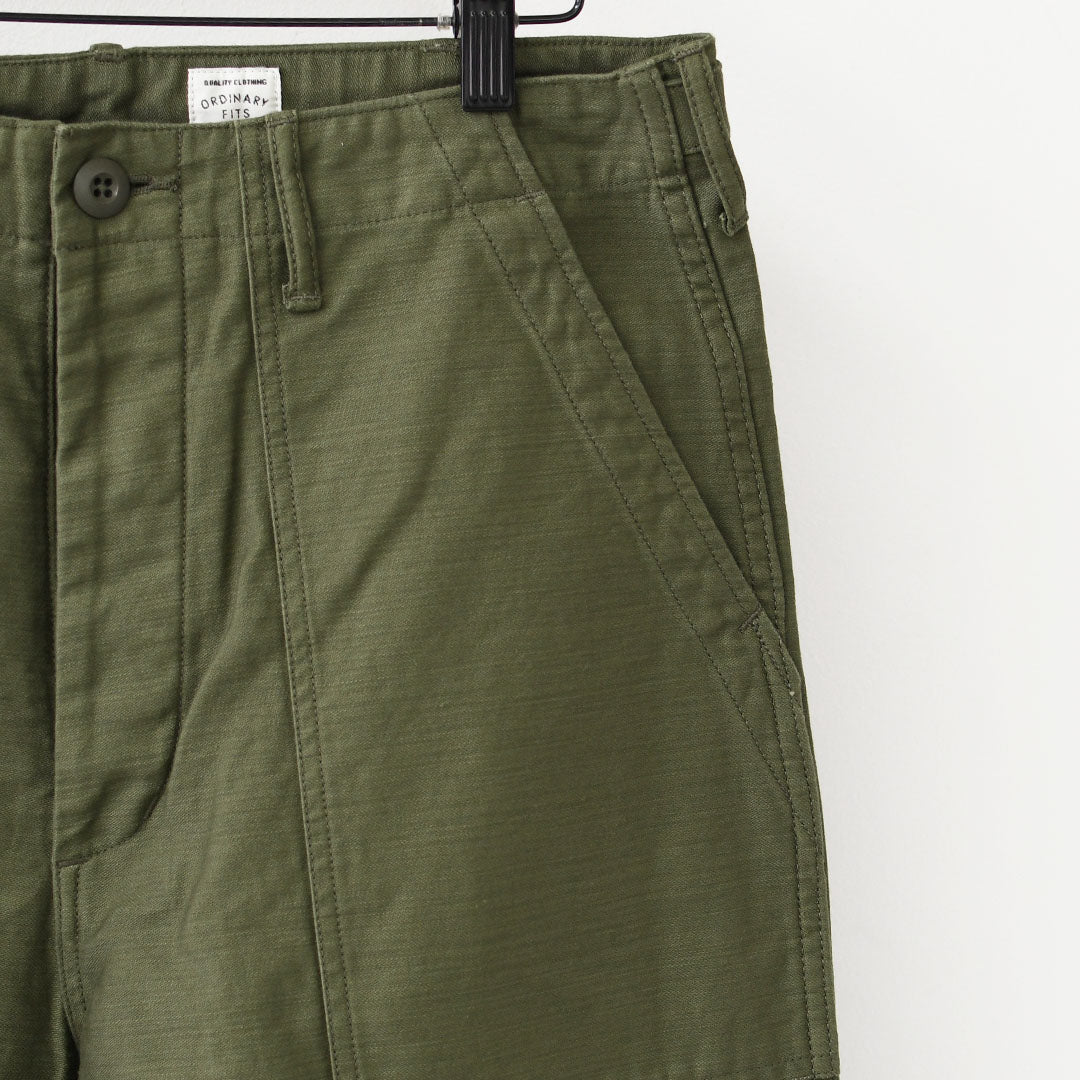ordinary fits [オーディナリーフィッツ] VINTAGE FATIGUE [102] ヴィンテージ ファティーグ・ストレートパンツ・ヴィンテージ風・ワイドパンツ・ゆったりシルエット・MEN'S / LADY'S [2025AW]