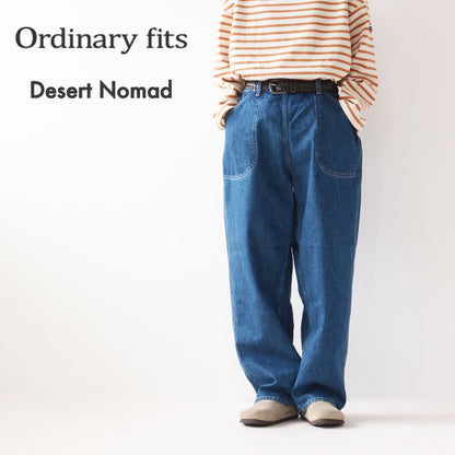 ordinary fits [オーディナリーフィッツ] RANCH PANTS [107] ランチパンツ・ユーズド・スラブデニム・ジェームスシルエット・サイドジッパー・ユニセックス・MEN'S / LADY'S [2025AW]
