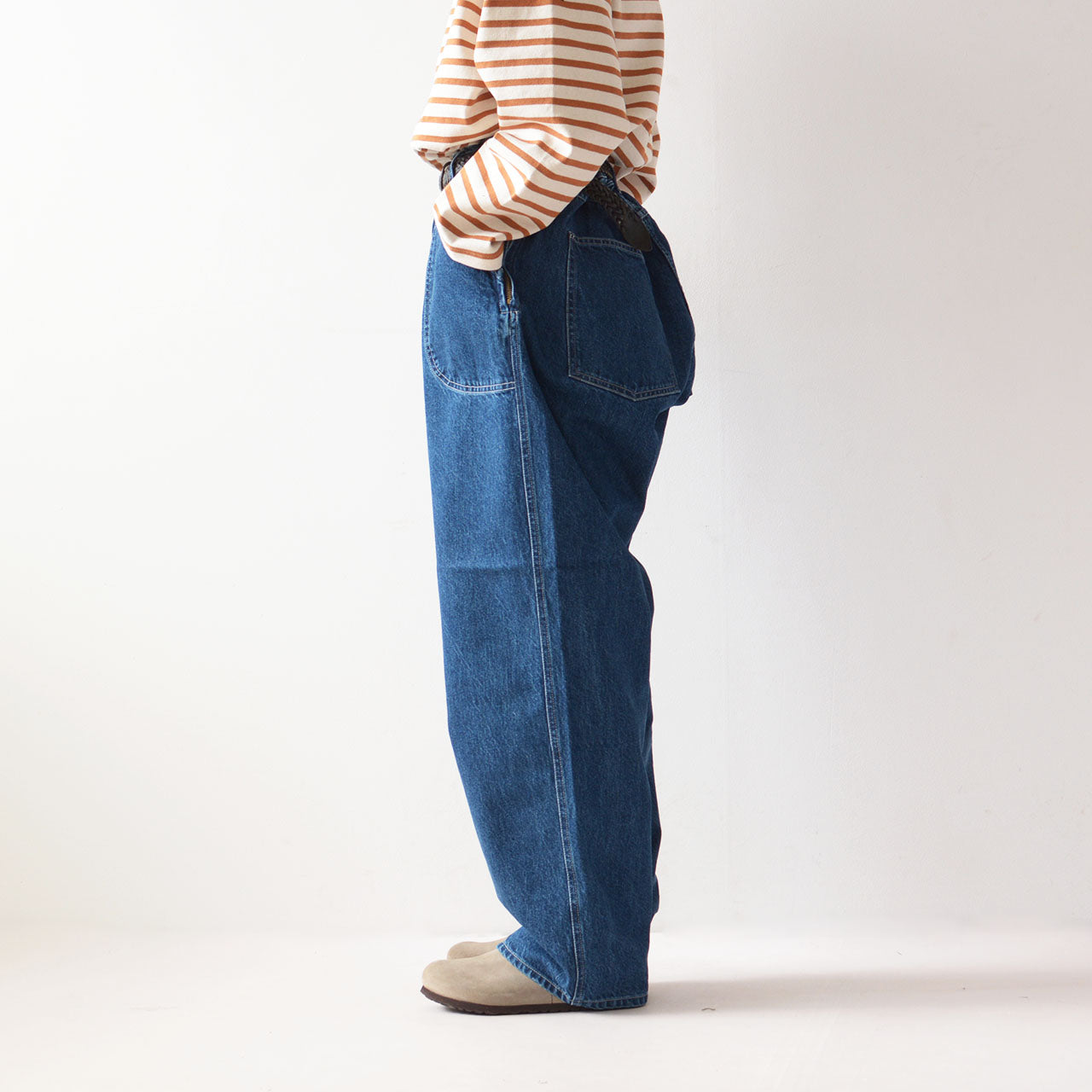 ordinary fits [オーディナリーフィッツ] RANCH PANTS [107] ランチパンツ・ユーズド・スラブデニム・ジェームスシルエット・サイドジッパー・ユニセックス・MEN'S / LADY'S [2025AW]