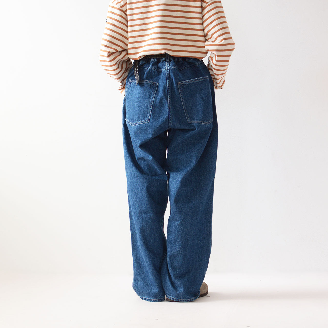 ordinary fits [オーディナリーフィッツ] RANCH PANTS [107] ランチパンツ・ユーズド・スラブデニム・ジェームスシルエット・サイドジッパー・ユニセックス・MEN'S / LADY'S [2025AW]
