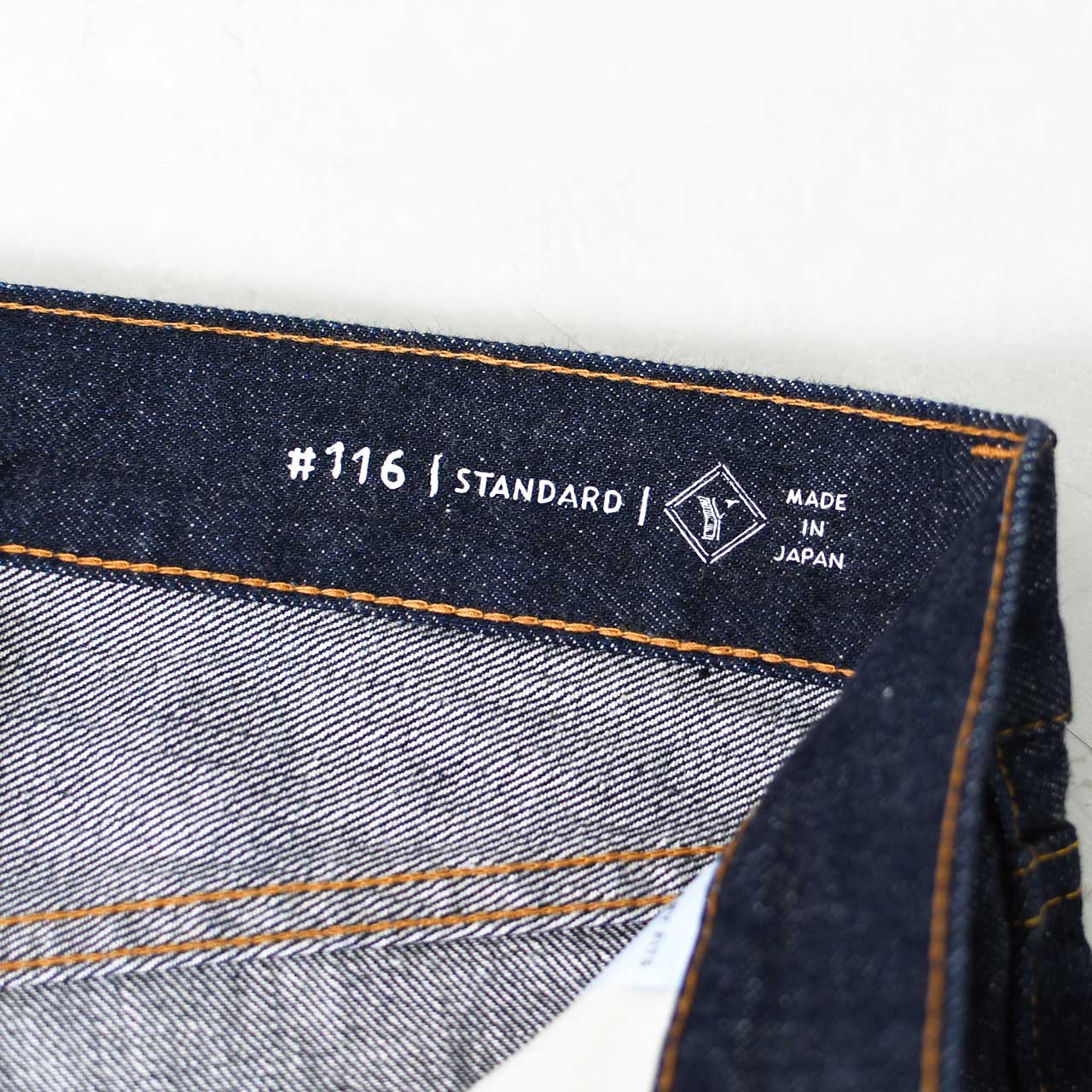 ordinary fits [オーディナリーフィッツ] 116 TYPE STANDARD / ONE WASH [116OW] 116タイプスタンダード / ワンウォッシュ [2025AW]