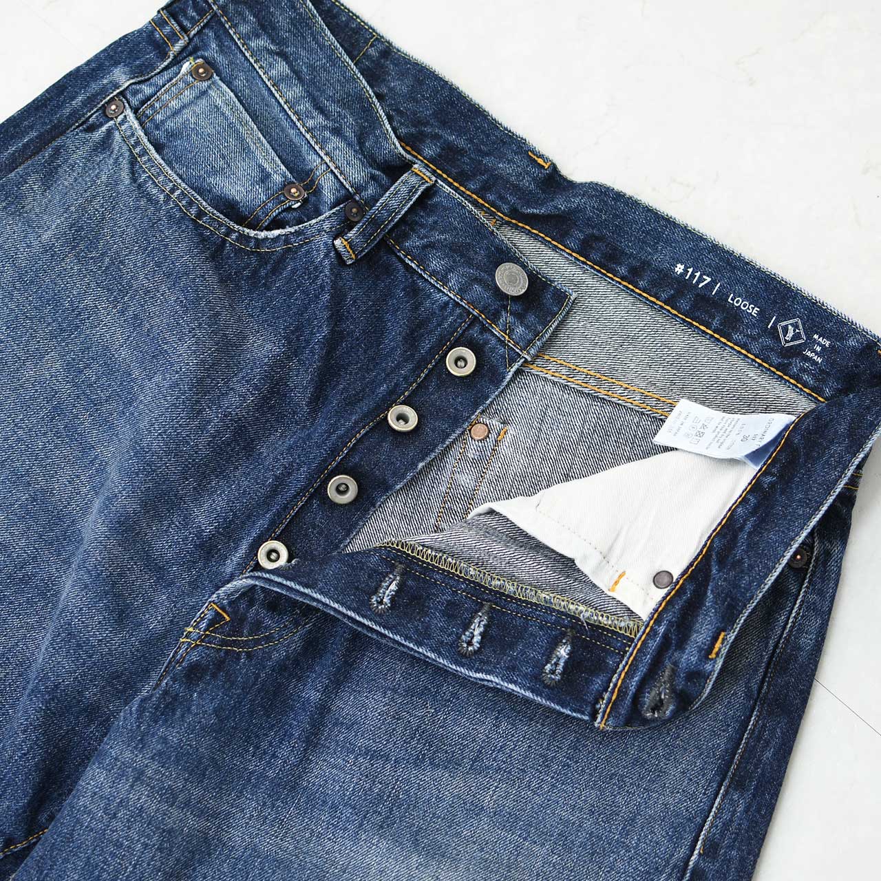 ordinary fits [オーディナリーフィッツ] 117 TYPE LOOSE / USED [117USD] 117タイプルーズ / ユーズド [2025SS]