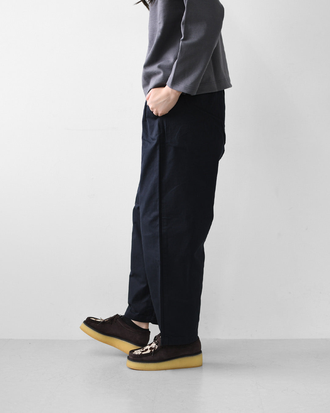 ordinary fits [オーディナリーフィッツ] CHINO PAINTER EASY PANTS [UN008] チノペインターパンツ・イージーパンツ・ペインターパンツ・クロップドパンツ・短め・ワイドパンツ・ゆったりシルエット・MEN'S / LADY'S [2026AW]