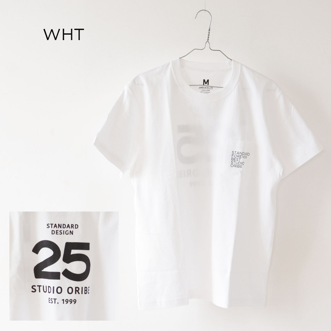 STUDIO ORIBE [スタジオオリベ] STUDIO ORIBE 25周年記念Tシャツ [ORB25] スタジオオリベ 25周年記念Tシャツ[2024AW]