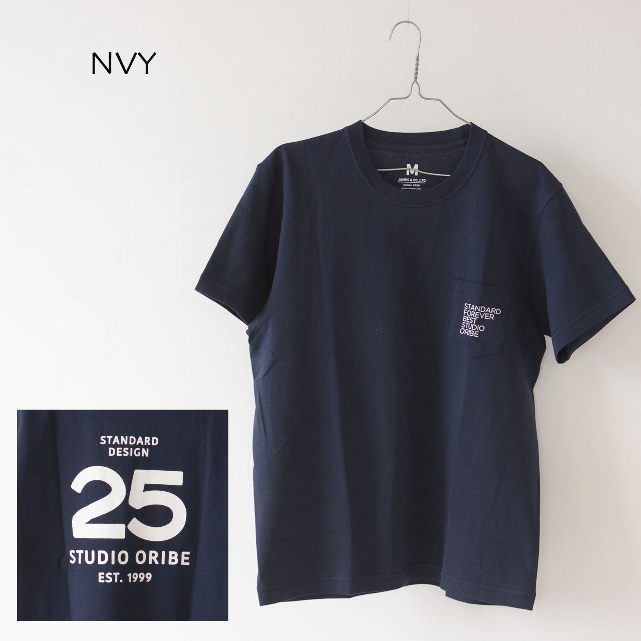 STUDIO ORIBE [スタジオオリベ] STUDIO ORIBE 25周年記念Tシャツ [ORB25] スタジオオリベ 25周年記念Tシャツ[2024AW]