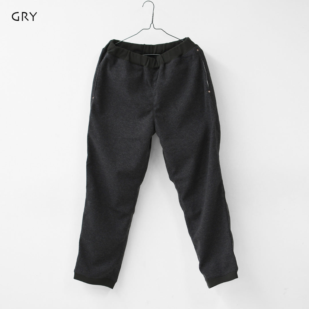STUDIO ORIBE [スタジオオリベ] RIB PANTS -FW model- [RP73] リブパンツ-FW model-・リブパンツ・メルトンジャージ・ゆったりシルエット・テーパードシルエット・MEN'S / LADY'S [2026AW]
