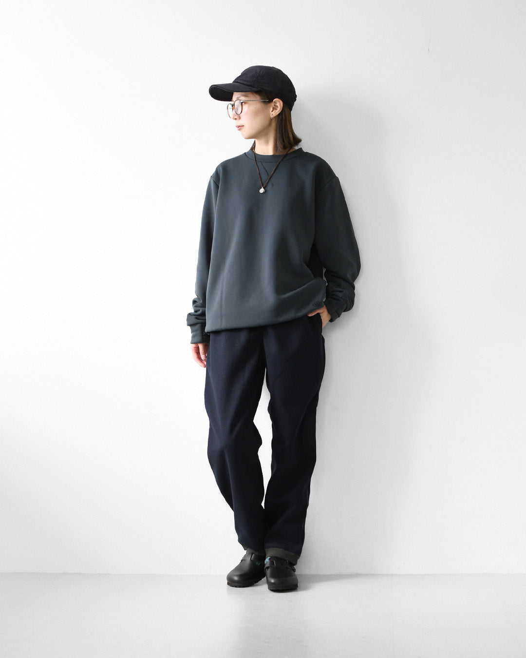 STUDIO ORIBE [スタジオオリベ] RIB PANTS -FW model- [RP73] リブパンツ-FW model-・リブパンツ・メルトンジャージ・ゆったりシルエット・テーパードシルエット・MEN'S / LADY'S [2026AW]