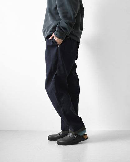 STUDIO ORIBE [スタジオオリベ] RIB PANTS -FW model- [RP73] リブパンツ-FW model-・リブパンツ・メルトンジャージ・ゆったりシルエット・テーパードシルエット・MEN'S / LADY'S [2026AW]