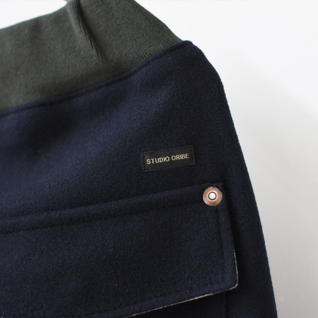 STUDIO ORIBE [スタジオオリベ] RIB PANTS -FW model- [RP73] リブパンツ-FW model-・リブパンツ・メルトンジャージ・ゆったりシルエット・テーパードシルエット・MEN'S / LADY'S [2026AW]