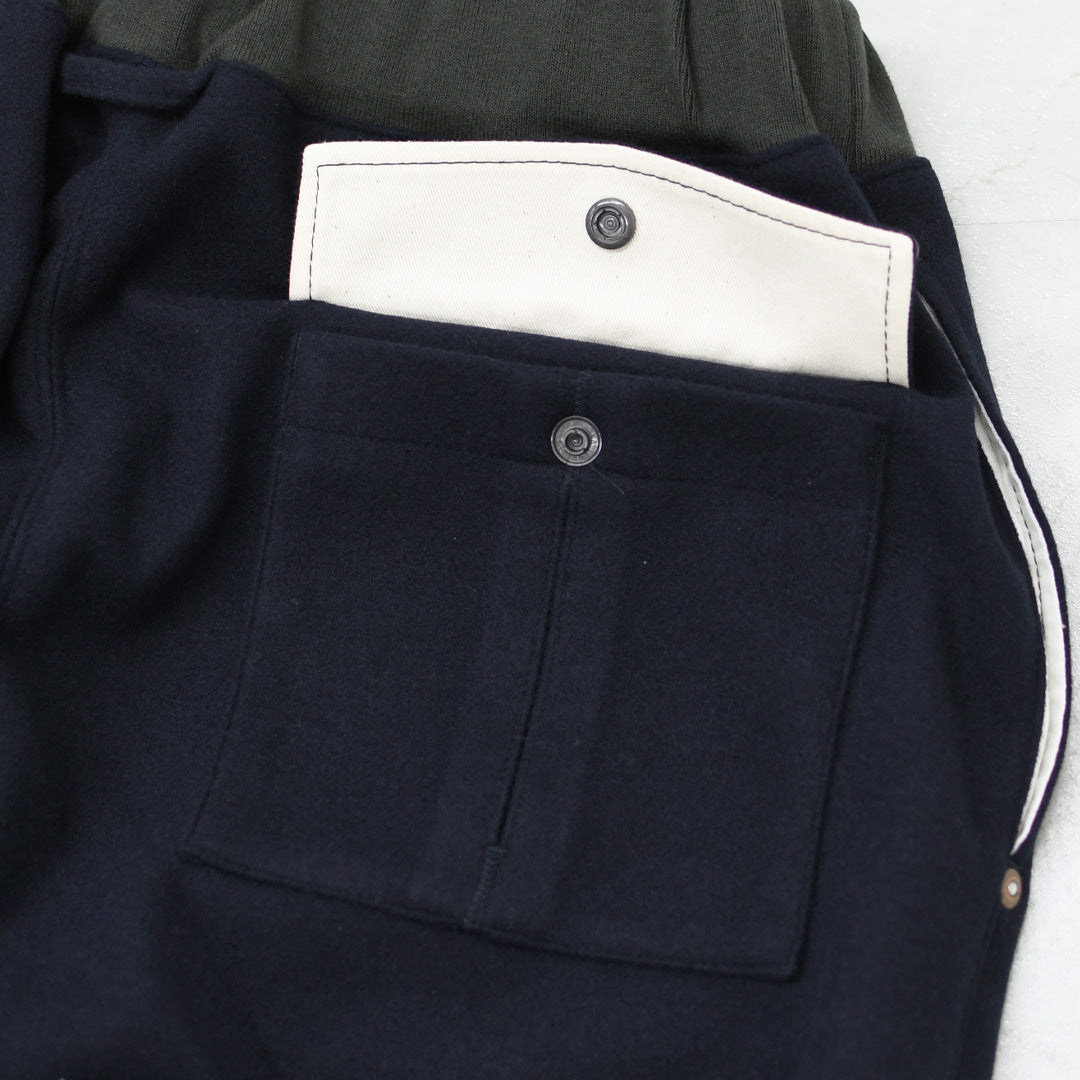 STUDIO ORIBE [スタジオオリベ] RIB PANTS -FW model- [RP73] リブパンツ-FW model-・リブパンツ・メルトンジャージ・ゆったりシルエット・テーパードシルエット・MEN'S / LADY'S [2026AW]