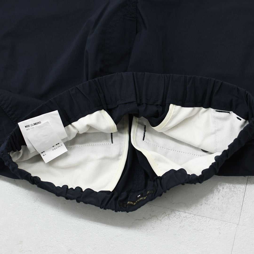 STUDIO ORIBE [スタジオオリベ] WIDE CLIMBING PANTS -COOLMAX- [WC154] ワイドクライミングパンツ-クールマックス-・イージーパンツ・ワイドパンツ・チノパンツ・MEN'S/LADY'S [2026SS]