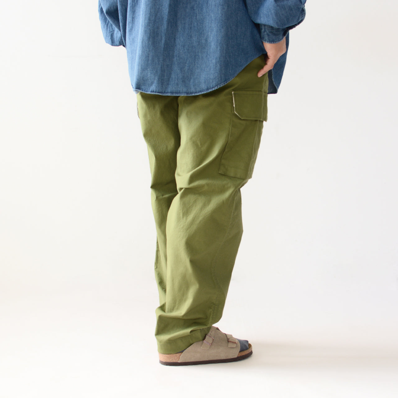 STUDIO ORIBE [スタジオオリベ] WIDE FRENCH CARGO PANTS [WF022] ワイドフレンチカーゴパンツ [2024AW]