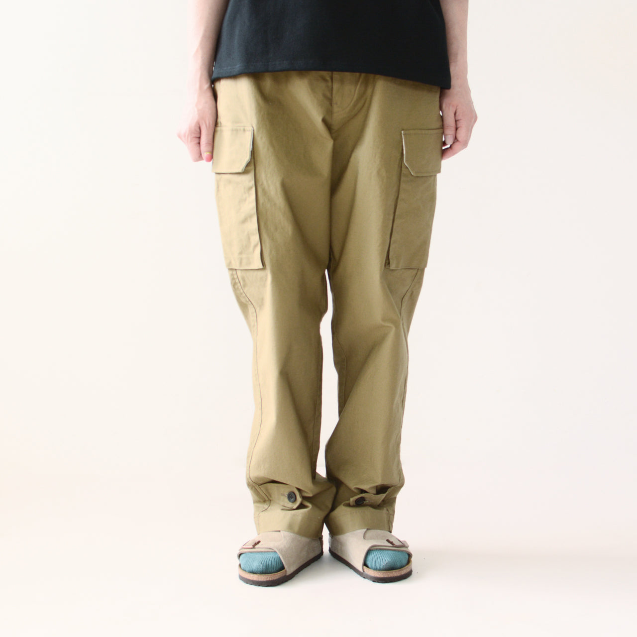 STUDIO ORIBE [スタジオオリベ] WIDE FRENCH CARGO PANTS [WF022] ワイドフレンチカーゴパンツ [2024AW]