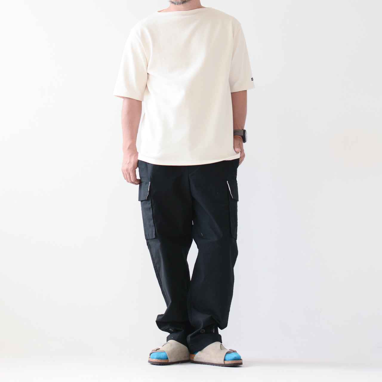 STUDIO ORIBE [スタジオオリベ] WIDE FRENCH CARGO PANTS [WF022] ワイドフレンチカーゴパンツ [2024AW]