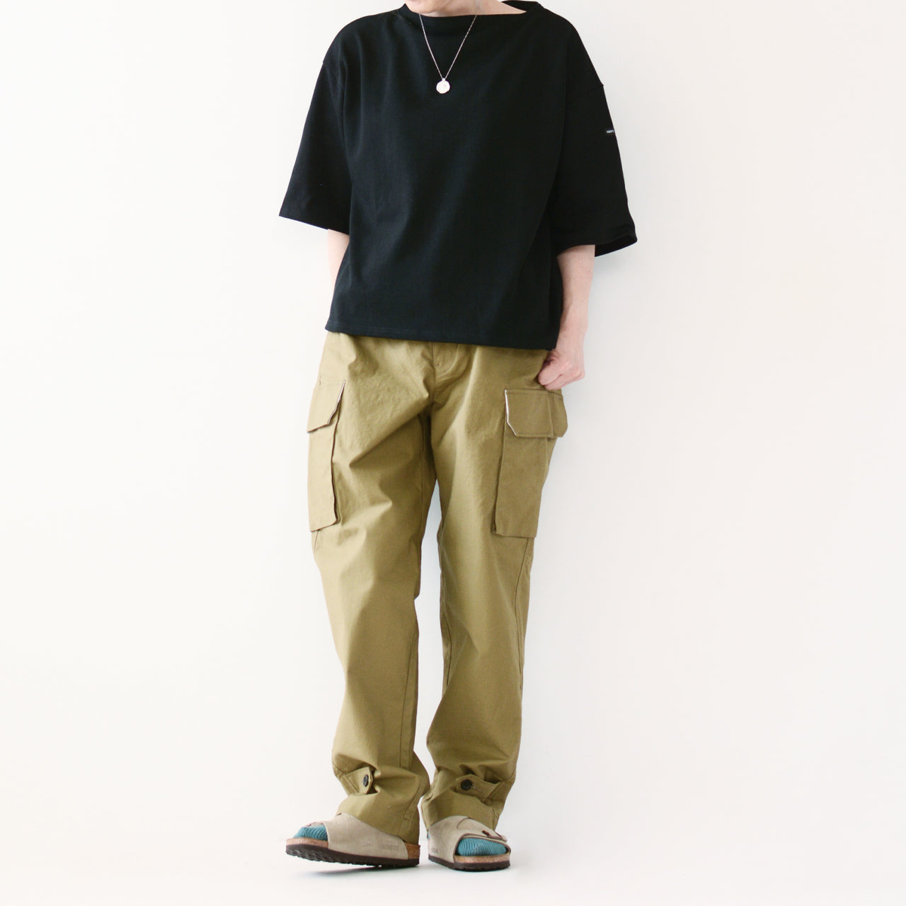 STUDIO ORIBE [スタジオオリベ] WIDE FRENCH CARGO PANTS [WF022] ワイドフレンチカーゴパンツ [2024AW]