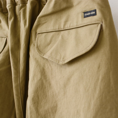 STUDIO ORIBE [スタジオオリベ] WIDE FRENCH CARGO PANTS [WF022] ワイドフレンチカーゴパンツ [2024AW]