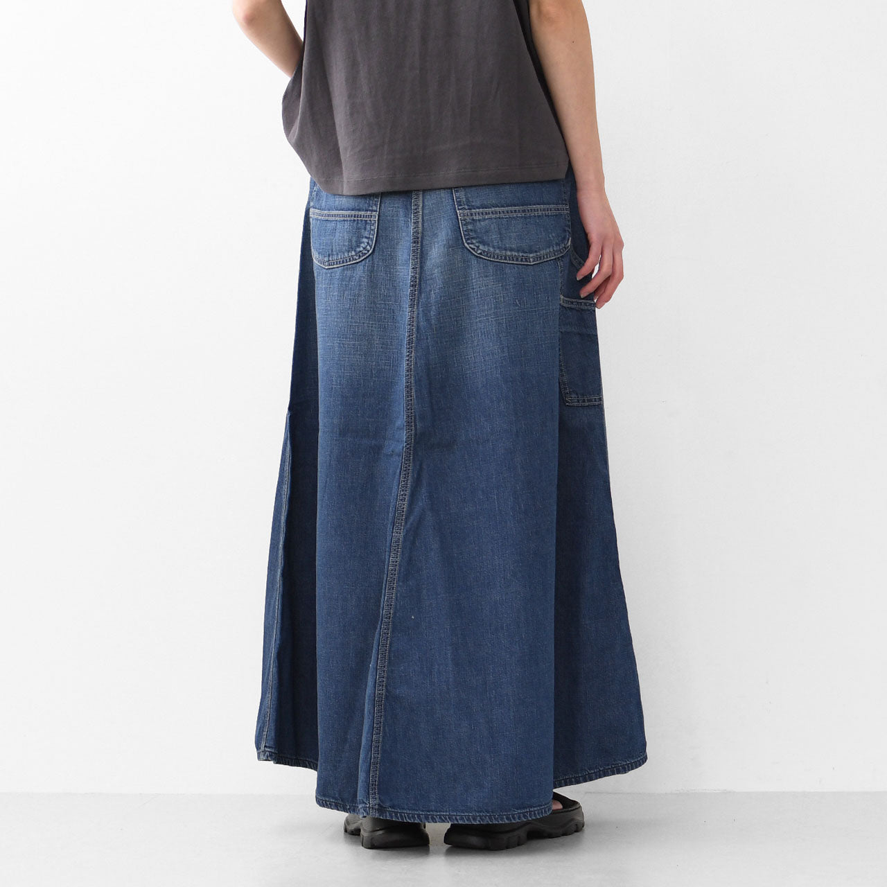 orslow  [オアスロウ] 30'S PAINTER LONG DENIM SKIRT [00-4127-95] 30'S ペインターロングデニムスカート  [2025SS]