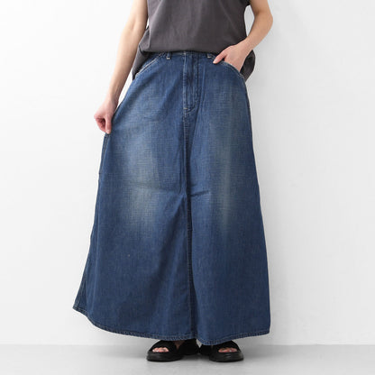 orslow  [オアスロウ] 30'S PAINTER LONG DENIM SKIRT [00-4127-95] 30'S ペインターロングデニムスカート  [2025SS]
