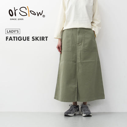 orslow  [オアスロウ] FATIGUE SKIRT [00-4203-16] ファティーグスカート [2025SS]