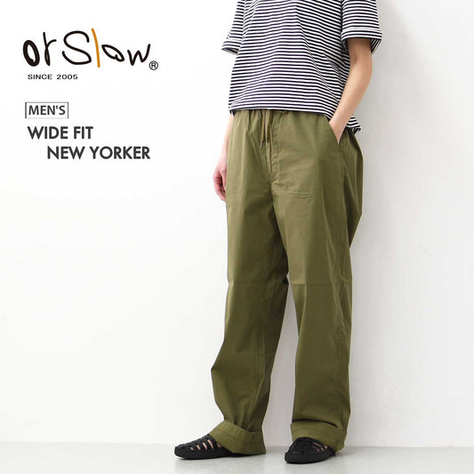 orslow [オアスロウ] WIDE FIT NEW YORKER [01-1021-76] ワイドフィットニューヨーカー・MEN'S [2025SS]
