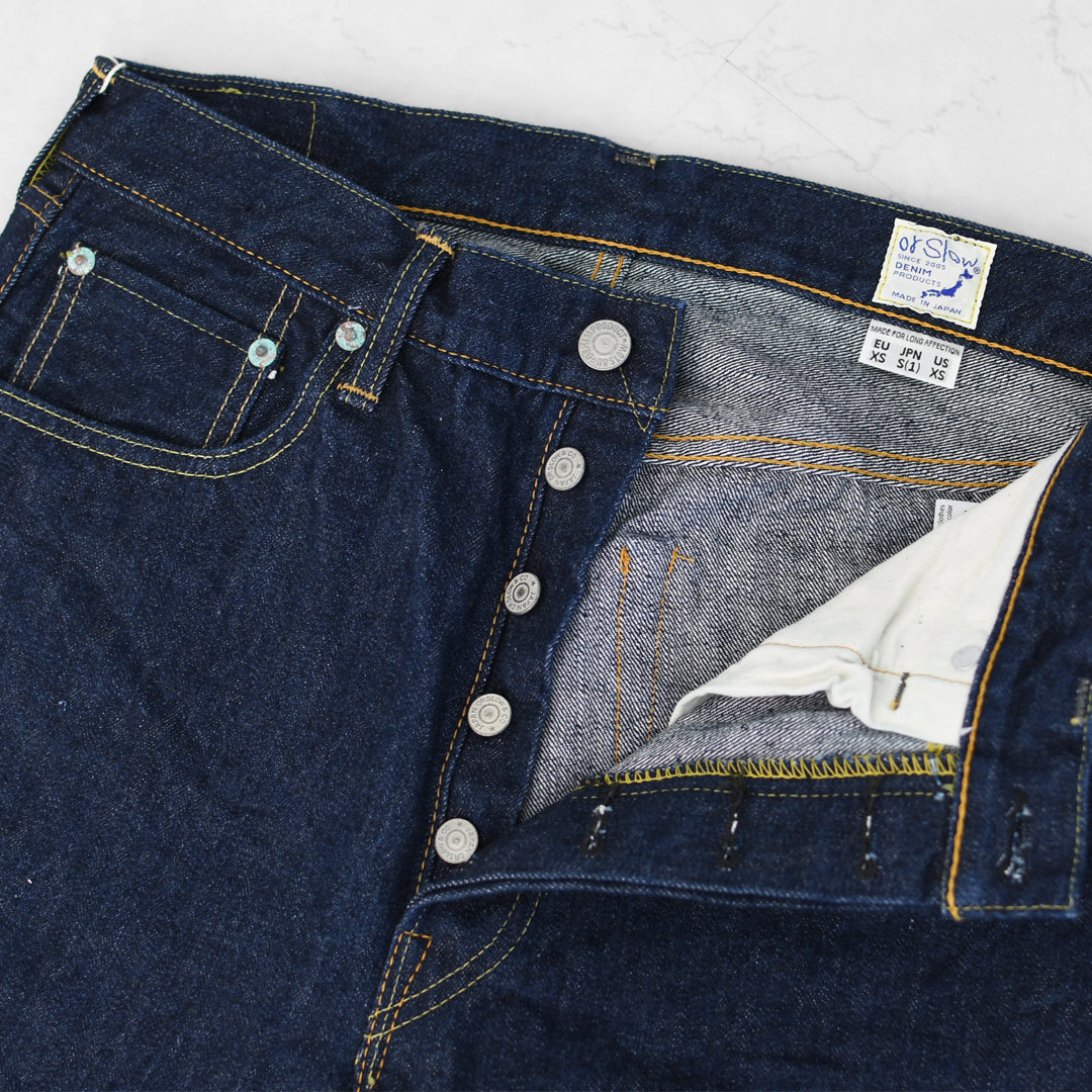 orslow [オアスロウ] 105 STANDARD SELVEDGE DENIM [01-1050-81] 105 スタンダード セルビッジ デニム・MEN'S/LADY'S [2025AW]