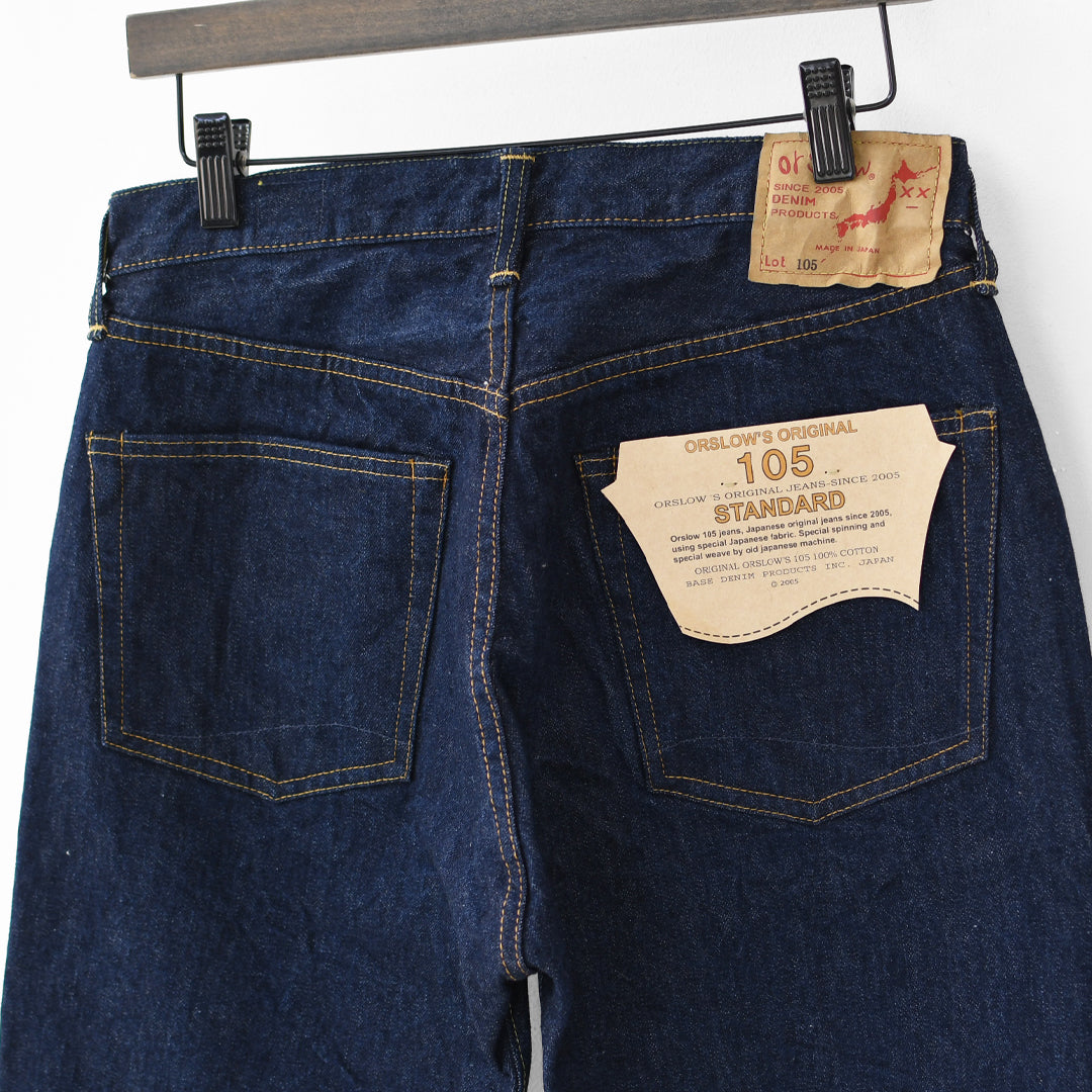 orslow [オアスロウ] 105 STANDARD SELVEDGE DENIM [01-1050-81] 105 スタンダード セルビッジ デニム・MEN'S/LADY'S [2025AW]