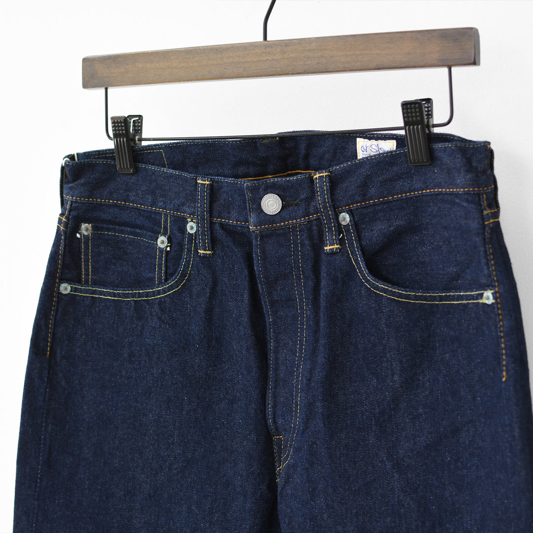 orslow [オアスロウ] SHORT LENGTH 105 STANDARD SELVEDGE DENIM [01-1050SL-81] ショートレングス 105 スタンダード セルビッジ デニム・MEN'S/LADY'S [2025AW]