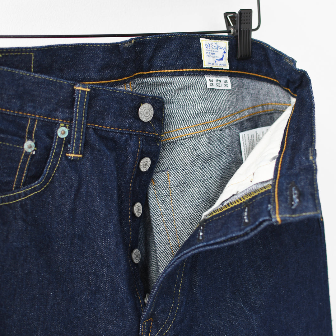 orslow [オアスロウ] SHORT LENGTH 105 STANDARD SELVEDGE DENIM [01-1050SL-81] ショートレングス 105 スタンダード セルビッジ デニム・MEN'S/LADY'S [2025AW]