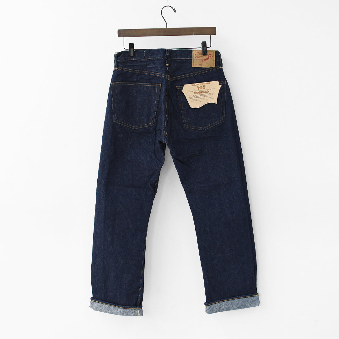 orslow [オアスロウ] SHORT LENGTH 105 STANDARD SELVEDGE DENIM [01-1050SL-81] ショートレングス 105 スタンダード セルビッジ デニム・MEN'S/LADY'S [2025AW]