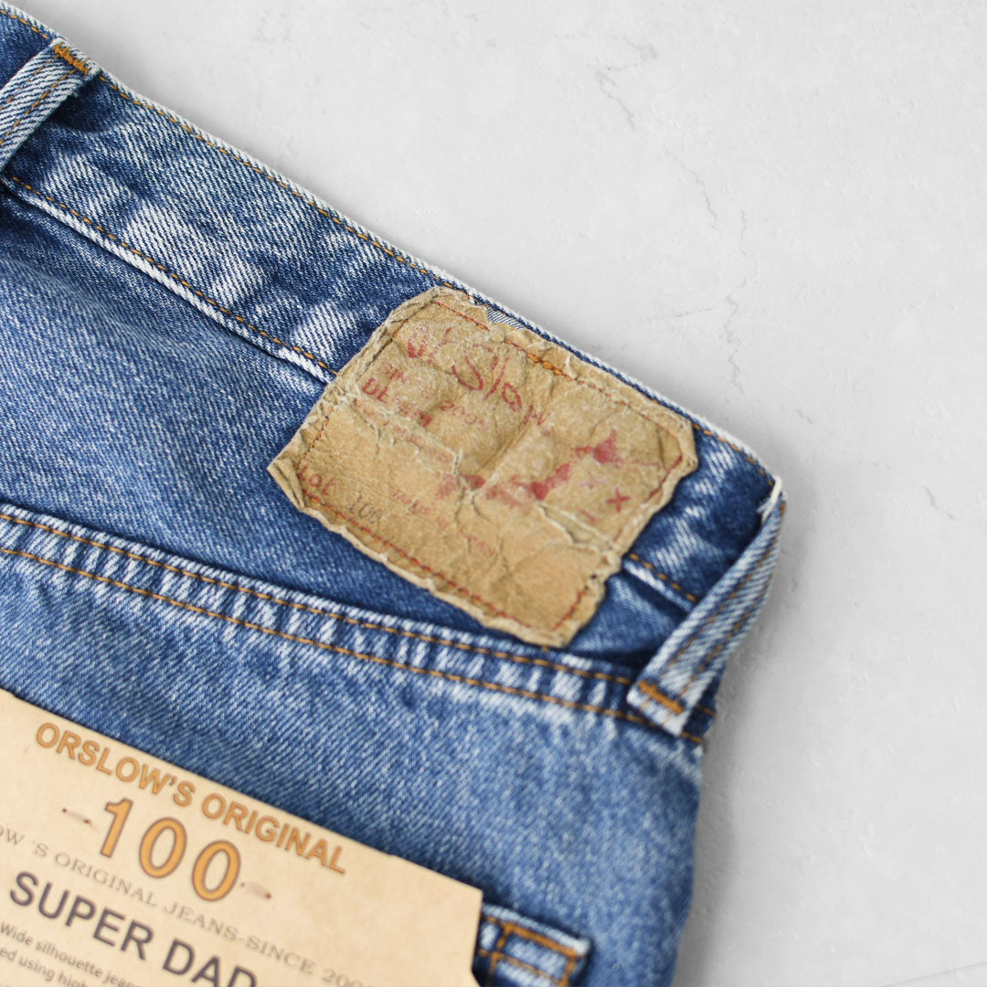 orslow [オアスロウ] SUPER DAD'S DENIM PANTS [01-1100W-95] スーパー ダッズ デニム パンツ・MEN'S/LADY'S [2025AW]