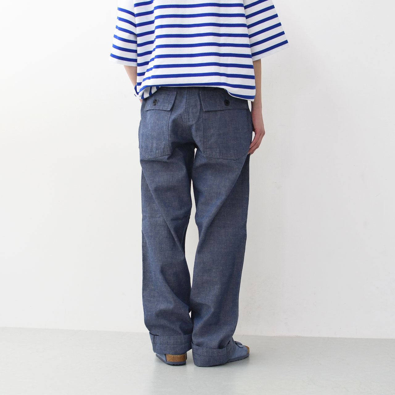 orslow [オアスロウ] CHAMBRAY FATIGUE PANTS (REGULAR FIT) [01-5002-34] シャンブレーファティーグパンツ（レギュラーフィット）[2025SS]