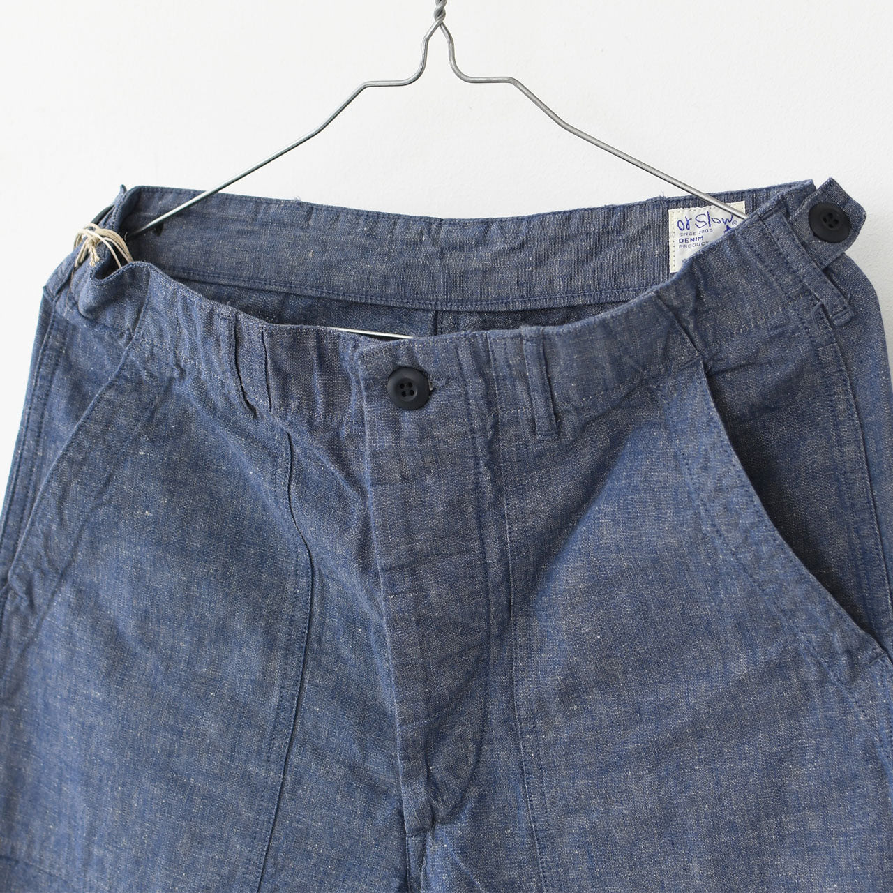 orslow [オアスロウ] CHAMBRAY FATIGUE PANTS (REGULAR FIT) [01-5002-34] シャンブレーファティーグパンツ（レギュラーフィット）[2025SS]