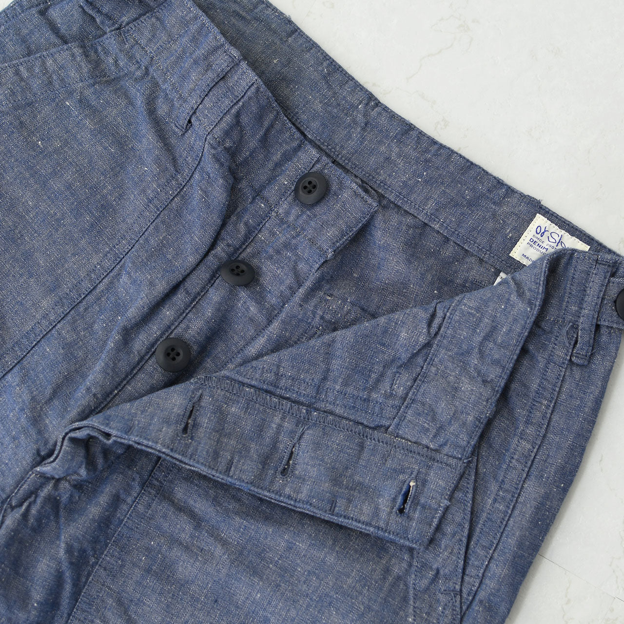 orslow [オアスロウ] CHAMBRAY FATIGUE PANTS (REGULAR FIT) [01-5002-34] シャンブレーファティーグパンツ（レギュラーフィット）[2025SS]