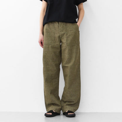 orslow [オアスロウ] CHAMBRAY FATIGUE PANTS (REGULAR FIT) [01-5002-48] シャンブレーファティーグパンツ・MEN'S [2025SS]
