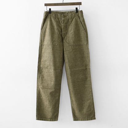 orslow [オアスロウ] CHAMBRAY FATIGUE PANTS (REGULAR FIT) [01-5002-48] シャンブレーファティーグパンツ・MEN'S [2025SS]