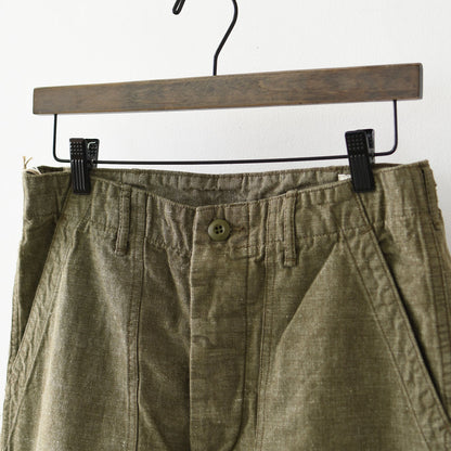 orslow [オアスロウ] CHAMBRAY FATIGUE PANTS (REGULAR FIT) [01-5002-48] シャンブレーファティーグパンツ・MEN'S [2025SS]