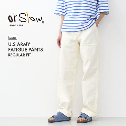 orslow [オアスロウ] U.S ARMY FATIGUE PANTS (REGULAR FIT) [01-5002-66] U.Sアーミーファティーグパンツ（レギュラーフィット）・MEN'S [2025SS]
