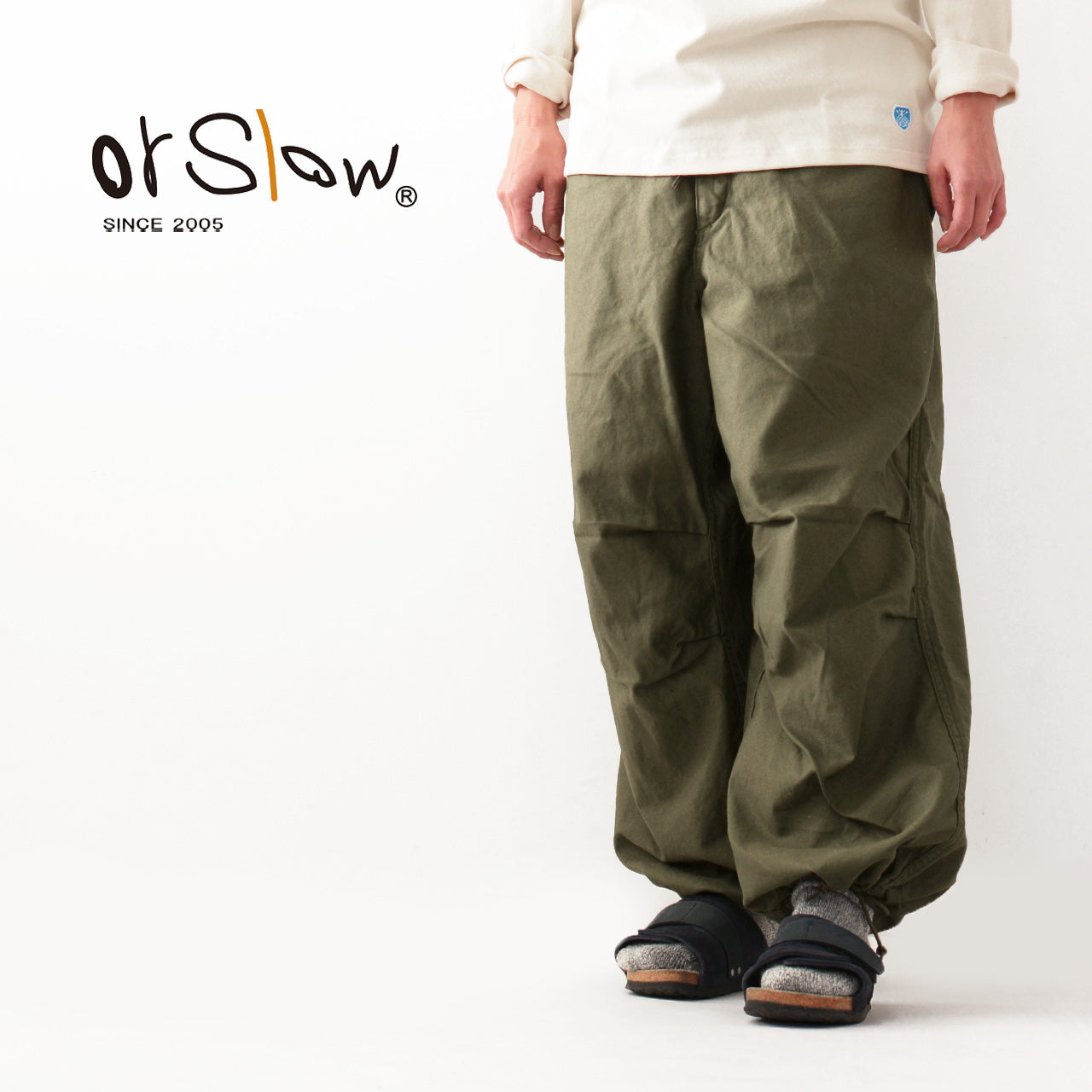 orslow [オアスロウ] LOOSE FIT ARMY TROUSER [01-5020-76] ルーズフィットアーミートラウザー [2023AW]