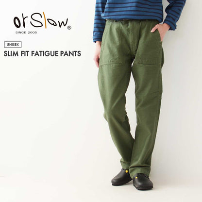 orslow[オアスロウ] SLIM FIT FATIGUE PANTS [01-5032-16] スリムフィットファティーグパンツ [2025AW]