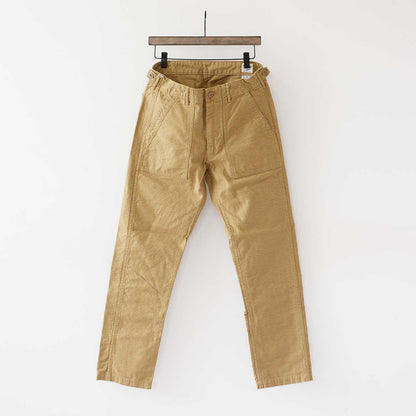 orslow[オアスロウ] M SLIM FIT FATIGUE PANTS KHAKI [01-5032-40] スリムフィット・ファティーグパンツ・MEN'S / LADY'S [2025AW]